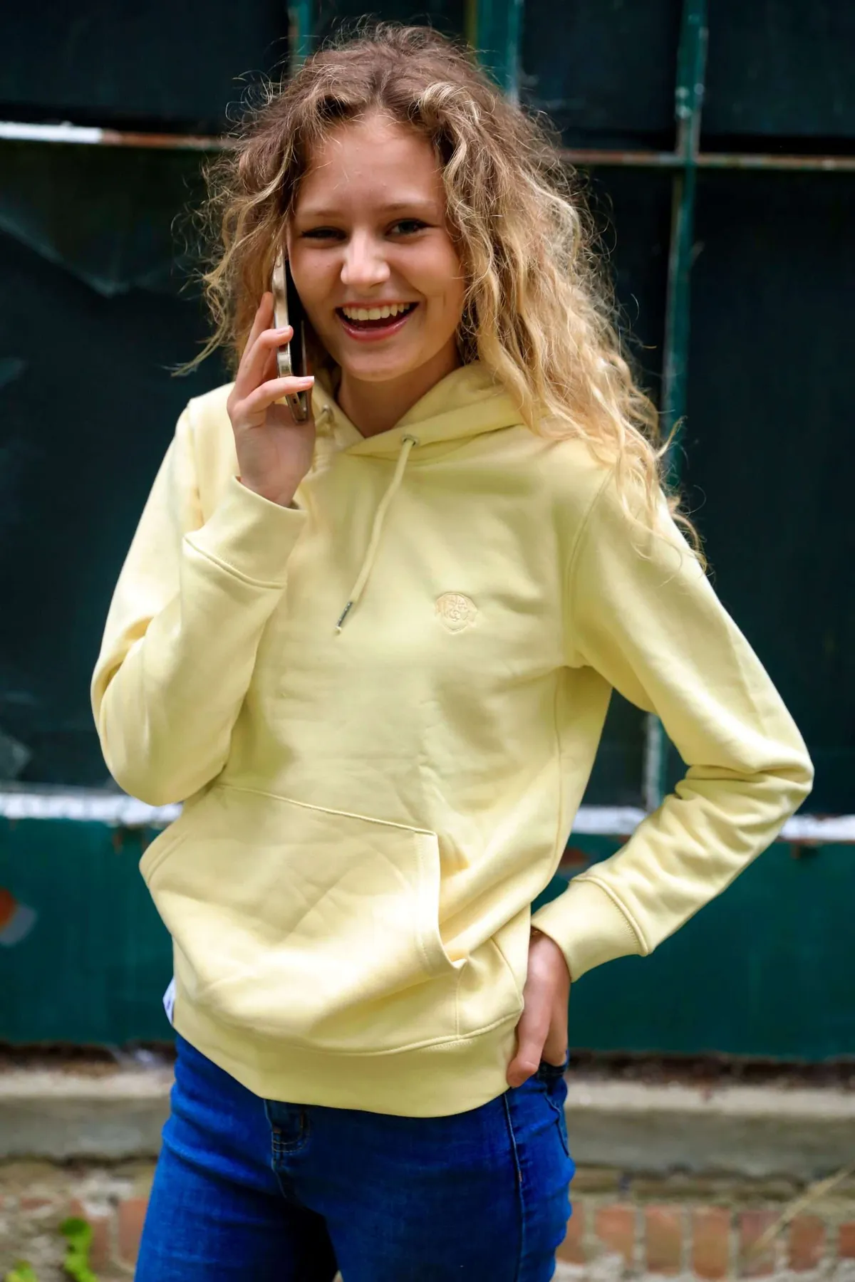 Hoodie Bello Yellow - afbeelding 2