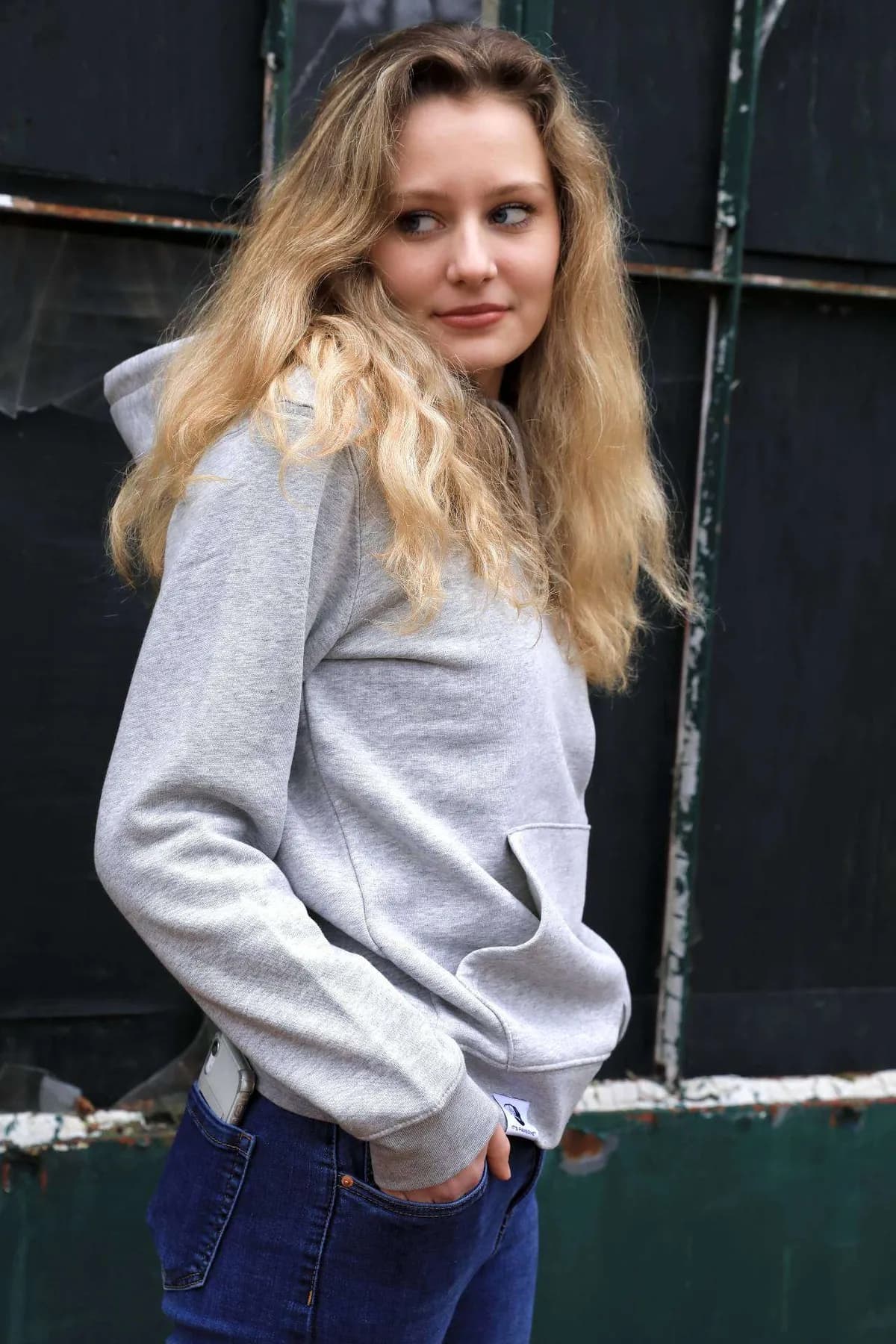 Hoodie Gaby Grey - afbeelding 2