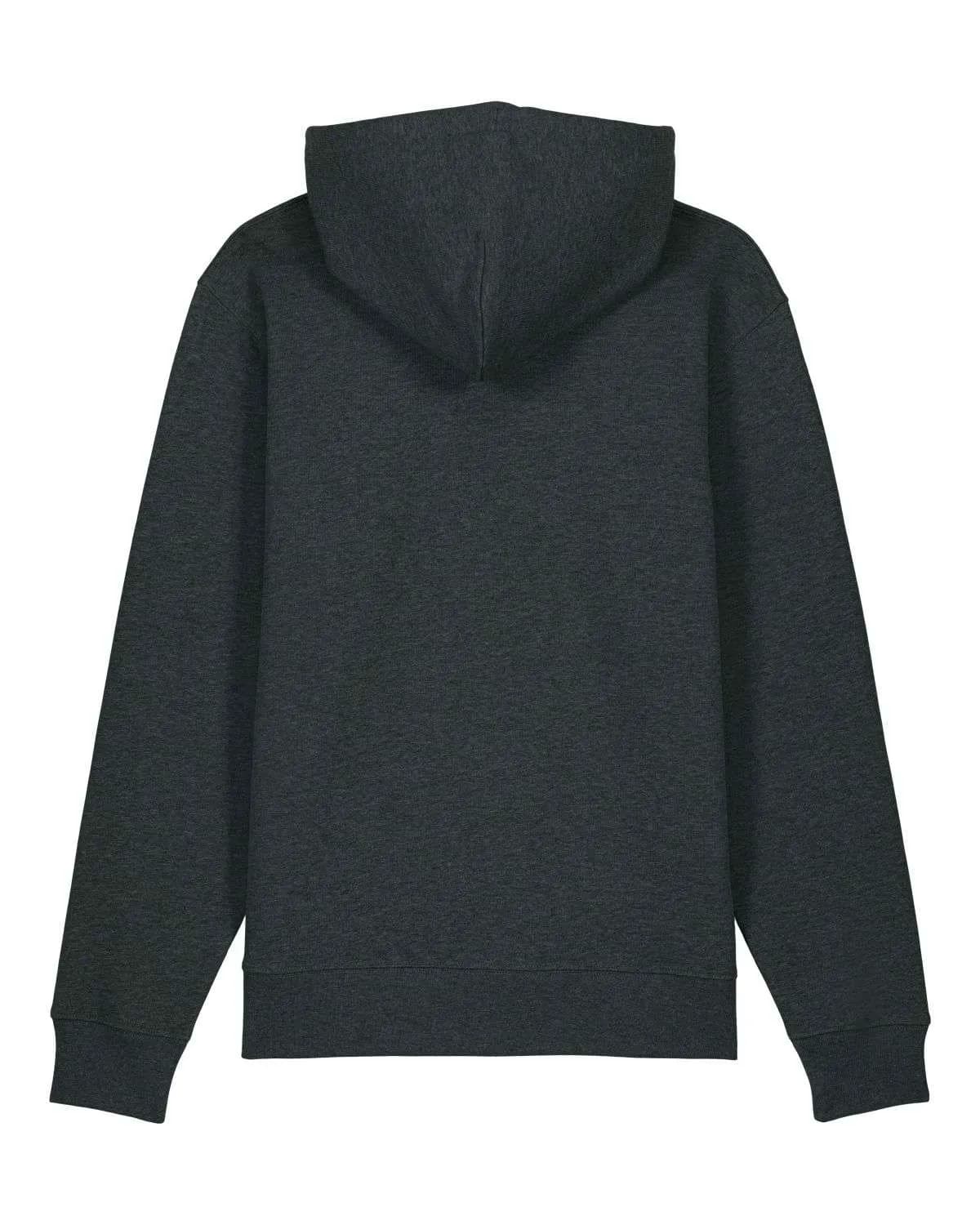 Hoodie Gemêleerd Zwart - afbeelding 2