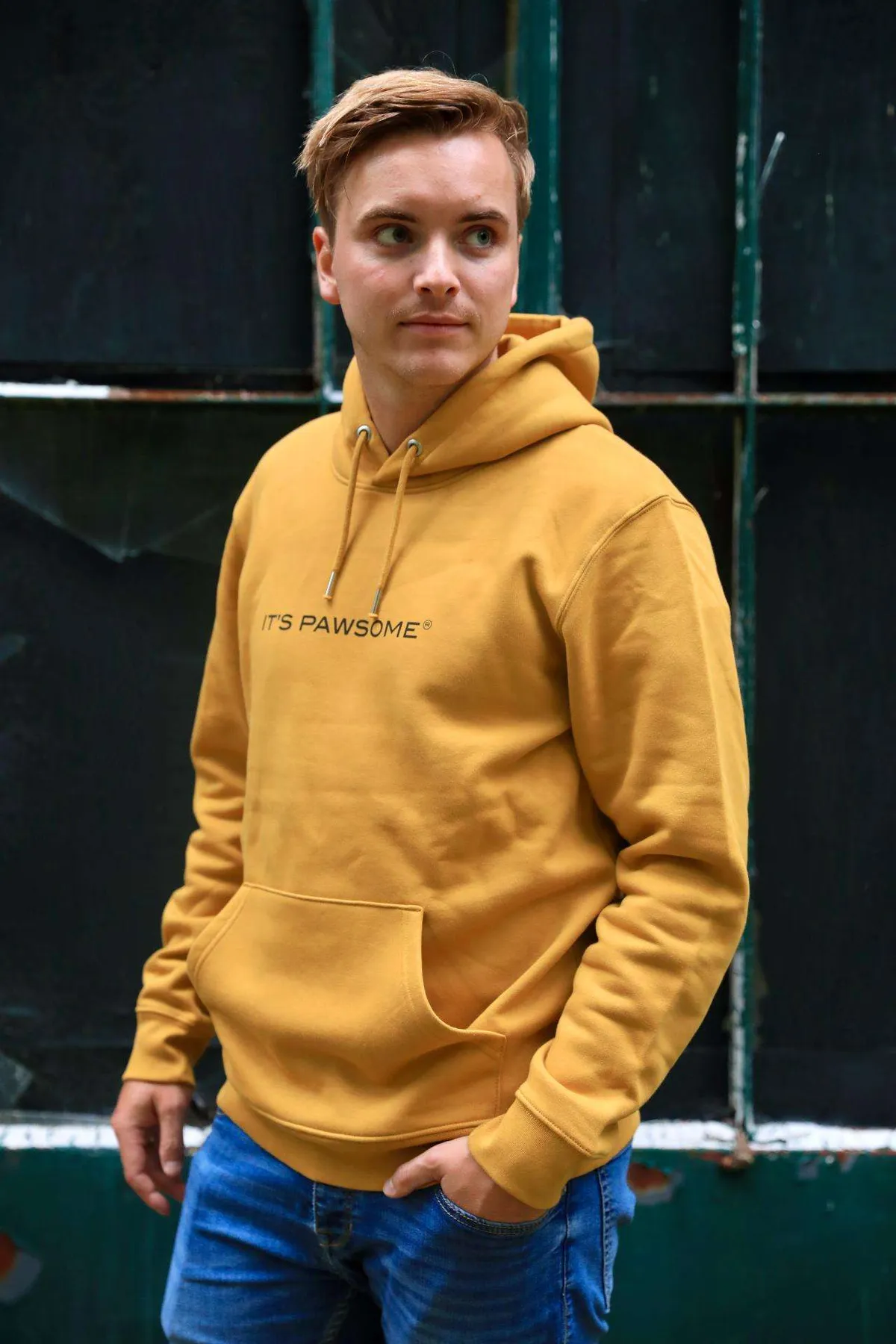 Hoodie Olly Oker - afbeelding 2