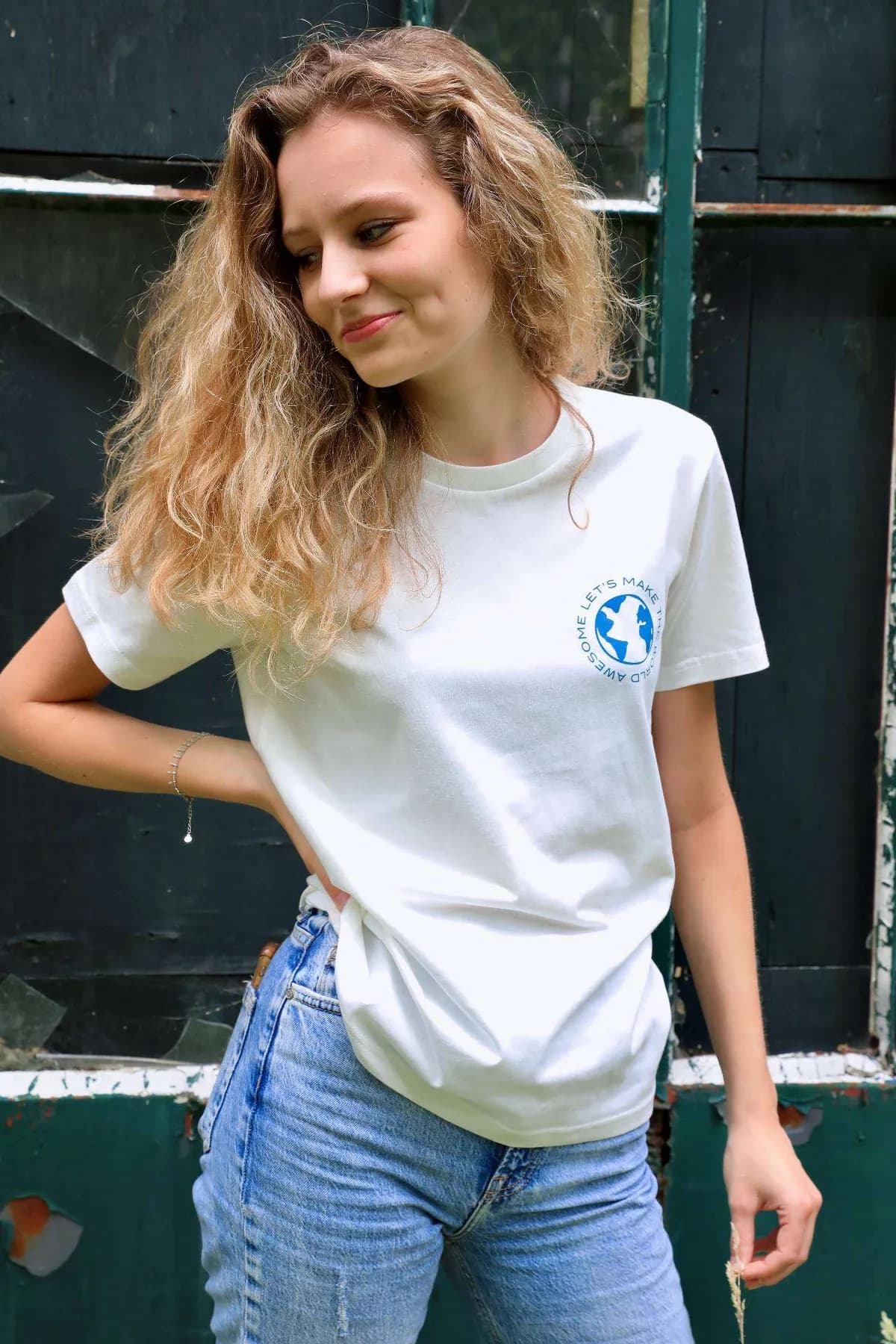 T-shirt Whiskey White World Edition - afbeelding 1